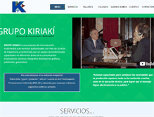 Tablet Screenshot of grupokiriaki.com